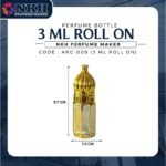 BOTOL KOSONG ARABIC ROLL ON 3ML (ARC-009) - Image 3