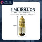 EMPTY BOTTLE FRAGRANCE ARABIC ROLL ON 5ML (ARC-001) - Image 3