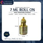 EMPTY BOTTLE FRAGRANCE ARABIC ROLL ON 7ML (ARC-0032) - Image 3
