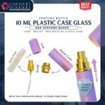 EMPTY BOTTLE FRAGRANCE PLASTIC METAL CASE 10ML (NKH 011-016) - Image 5