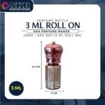 BOTOL KOSONG ARABIC ROLL ON 3ML (ARC-020) - Image 3