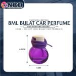 EMPTY BOTTLE CAR PERFUME CIRCLE 8ML (DH 227) - Image 3
