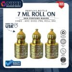 EMPTY BOTTLE FRAGRANCE ARABIC ROLL ON 7ML (ARC-0032)