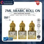 EMPTY BOTTLE FRAGRANCE ARABIC ROLL ON 7ML (ARC-034)