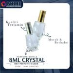 EMPTY BOTTLE FRAGRANCE CRYSTAL SCREW TYPE 8ML - Image 2