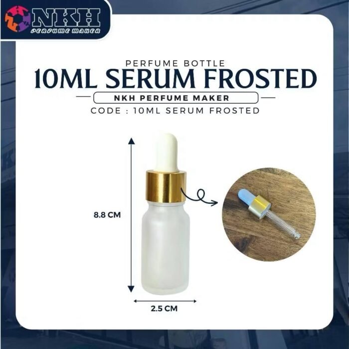 EMPTY BOTTLE FRAGRANCE SERUM FROSTED 10ML - Image 3