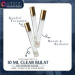 EMPTY BOTTLE FRANGRACE LONG ROUND SCREW 10ML (FX51H) - Image 2