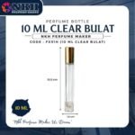 EMPTY BOTTLE FRANGRACE LONG ROUND SCREW 10ML (FX51H) - Image 3