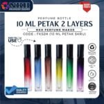 EMPTY BOTTLE FRAGRANCE LONG SQUARE SCREW 10ML (FX52H)