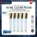 EMPTY BOTTLE FRAGRANCE LONG SQUARE SCREW 10ML (NKH FX51J)