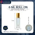 EMPTY BOTTLE FRAGRANCE 6ML ROLL ON SQUARE (RL 6) - Image 3