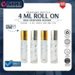 EMPTY BOTTLE FRAGRANCE ROLL ON 4ML (RL-T4)