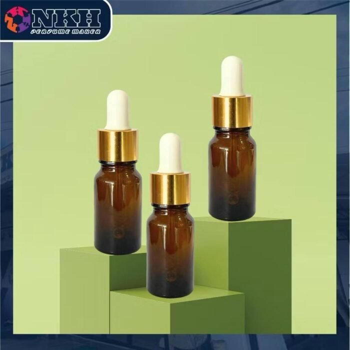 EMPTY BOTTLE FRAGRANCE SERUM BROWN CLEAR 10 ML - Image 4