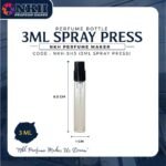 BOTOL KOSONG MINYAK WANGI 3ML SPRAY PRESS (NKH-SH3) - Image 3