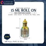 EMPTY BOTTLE FRAGRANCE ARABIC ROLL ON 15ML (ARC-0024) - Image 3