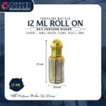 EMPTY BOTTLE FRAGRANCE ARABIC ROLL ON 12ML (ARC-0025) - Image 3