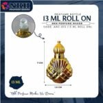 EMPTY BOTTLE FRAGRANCE ARABIC ROLL ON 13ML (ARC-015) - Image 3