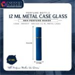 EMPTY BOTTLE FRAGRANCE METAL CASE GLASS 12ML (NKH017-024) - Image 3