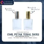 EMPTY BOTTLE FRAGRANCE SQUARE SPRAY SCREW 15ML (YJ 0382) - Image 2