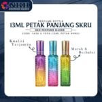 EMPTY BOTTLE FRAGRANCE LONG SQUARE 2LAYERS COLOURS 13ML (YA56) & (YD56) - Image 2