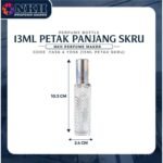 EMPTY BOTTLE FRAGRANCE LONG SQUARE 2LAYERS COLOURS 13ML (YA56) & (YD56) - Image 3