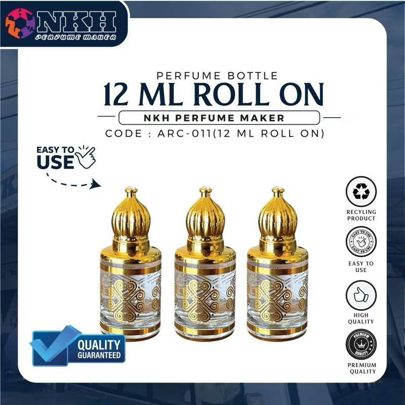 ARC-011 EMPTY BOTTLE FRAGRANCE ARABIC 12ML (ARC-011) - Image 1