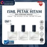 EMPTY BOTTLE FRAGRANCE BLACK CAP SPRAY PRESS 15ML (CB-W2993)