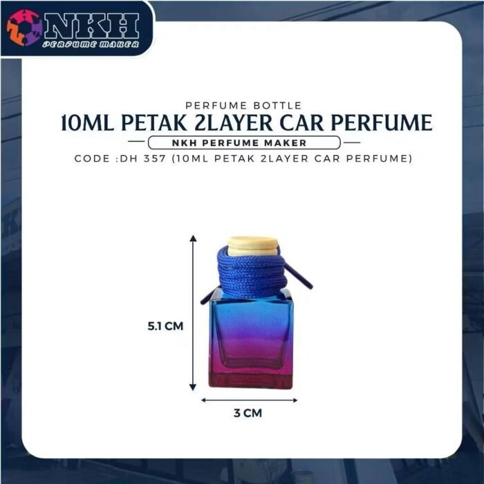EPMTY BOTTLE CAR PERFUME 2COLOURS LAYER (DH 367) - Image 3