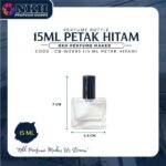 EMPTY BOTTLE FRAGRANCE BLACK CAP SPRAY PRESS 15ML (CB-W2993) - Image 2