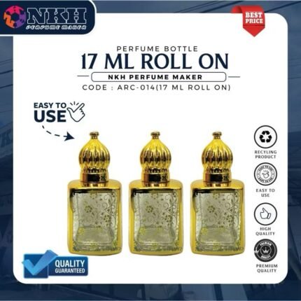 EMPTY BOTTLE FRAGRANCE ARABIC ROLL ON 17ML ( ARC-014 )