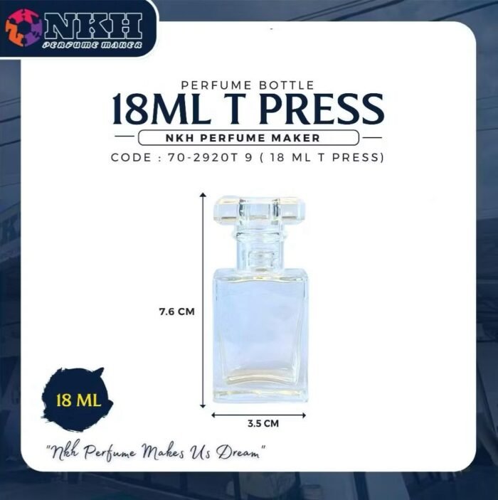 EMPTY BOTTLE FRAGRANCE 18ML T PRESS ( 70-2920T 9 ) - Image 3