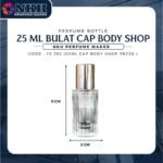 EMPTY BOTTLE FRAGRANCE 25ML CIRCLE CAP BODY SHOP PRESS ( YS 282 ) - Image 3