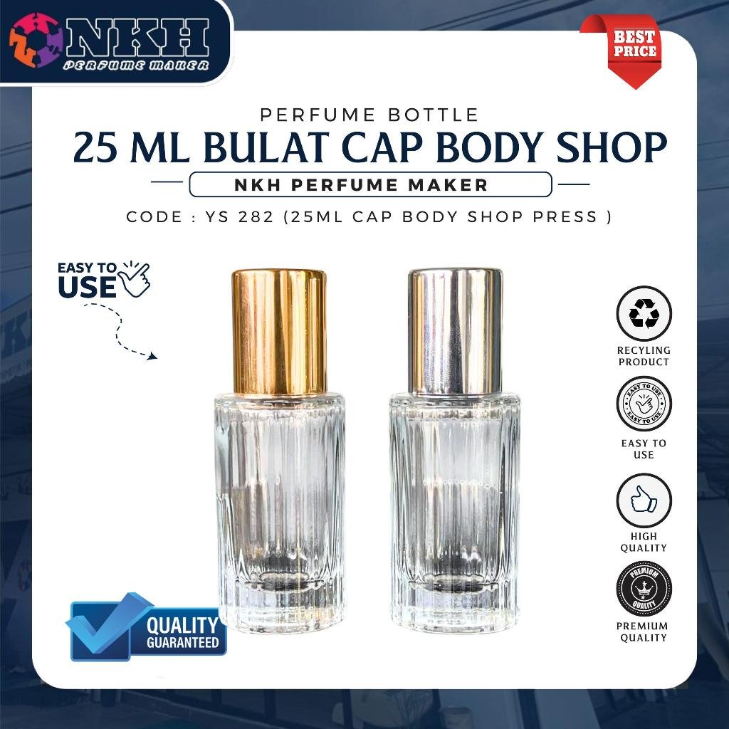 my-11134207-7rasl-m7us2ekenw7hb1 EMPTY BOTTLE FRAGRANCE 25ML CIRCLE CAP BODY SHOP PRESS ( YS 282 ) - Image 1