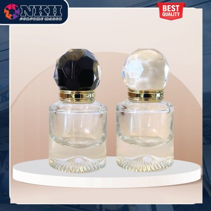 EMPTY BOTTLE FRAGRANCE 25ML CIRCLE CAP BALL PRESS ( NKH 747 ) - Image 4