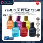 EMPTY BOTTLE FRAGRANCE 28ML THORN SQUARE SCREW ( T119 )