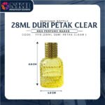 EMPTY BOTTLE FRAGRANCE 28ML THORN SQUARE SCREW ( T119 ) - Image 3