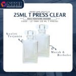 EMPTY BOTTLE FRAGRANCE 25ML SQUARE CAP T PRESS ( LZ-198K ) - Image 2