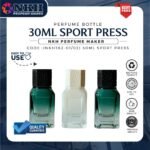 EMPTY BOTTLE FRAGRANCE 30ML SPORT PRESS (NKH362-01/02)