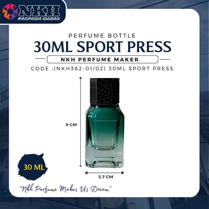 EMPTY BOTTLE FRAGRANCE 30ML SPORT PRESS (NKH362-01/02) - Image 3