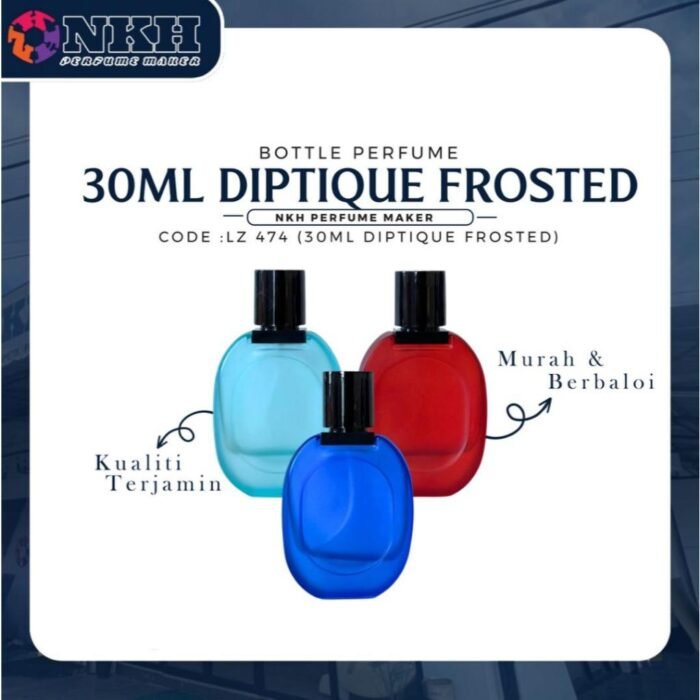 EMPTY BOTTLE FRAGRANCE 30ML DIPTIQUE FROSTED EDITION SCREW ( LZ 474 ) - Image 2