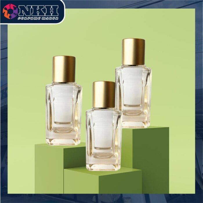 EMPTY BOTTLE FRAGRANCE 30ML SQUARE GOLD SCREW SPRAY ( S3897 ) - Image 4
