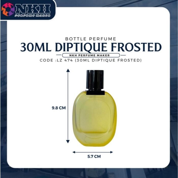 EMPTY BOTTLE FRAGRANCE 30ML DIPTIQUE FROSTED EDITION SCREW ( LZ 474 ) - Image 3