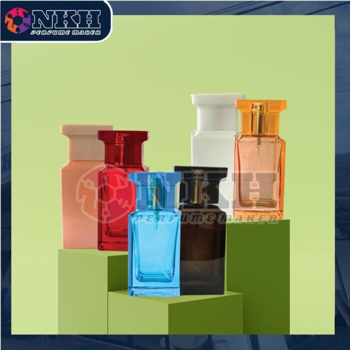 EMPTY BOTTLE FRAGRANCE 30ML SLIM SQUARE SCREW ( LZ-508 ) - Image 4