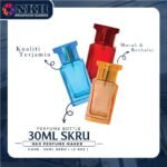 EMPTY BOTTLE FRAGRANCE 30ML SLIM SQUARE SCREW ( LZ-508 ) - Image 2