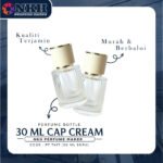 EMPTY BOTTLE FRAGRANCE 30ML CIRCLE CAP CREAM SCREW ( PT 741T ) - Image 2