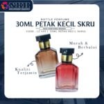 EMPTY BOTTLE FRAGRANCE 30ML MINI SQUARE SCREW ( LZ 483 ) - Image 2