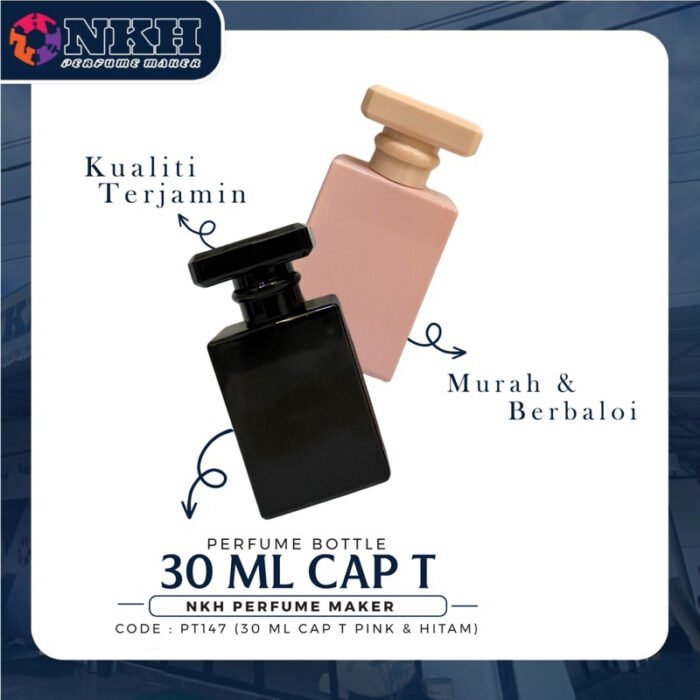 EMPTY BOTTLE FRAGRANCE 30ML CAP T SCREW ( PT 149 ) - Image 2