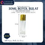EMPTY BOTTLE FRAGRANCE 30ML CIRCLE VIRAL SCREW ( B 1805 ) - Image 3