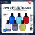 EMPTY BOTTLE FRAGRANCE 30ML DIPTIQUE FROSTED EDITION SCREW ( LZ 474 )