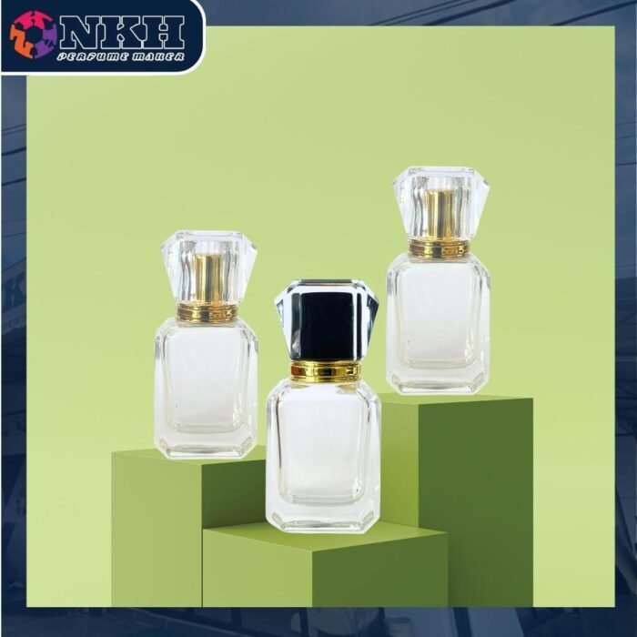 EMPTY BOTTLE FRAGRANCE 30ML SQUARE EPI CLEAR PRESS ( CB-AH1505  ) - Image 4